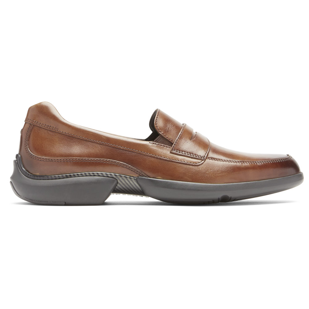 Rockport Loafers Herre Brune - Total Motion Advance Penny - TLWK60148